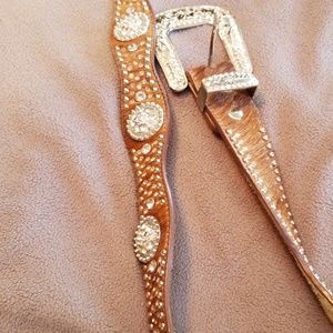 Womens western belt size L